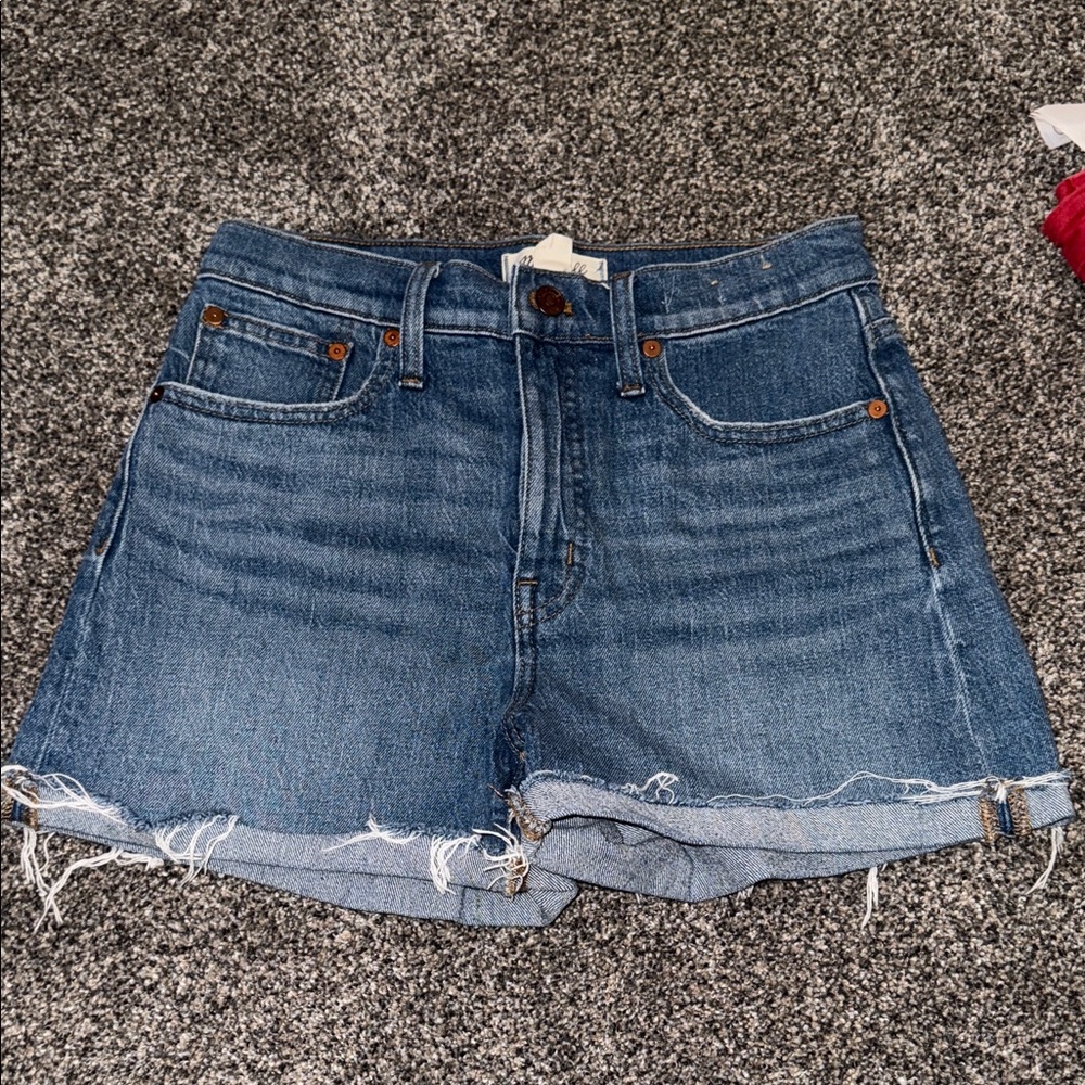 Madewell Blue Denim Shorts Size 26